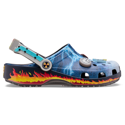 Crocs Back to The Future Classic Clogs - BLUE/MULTI