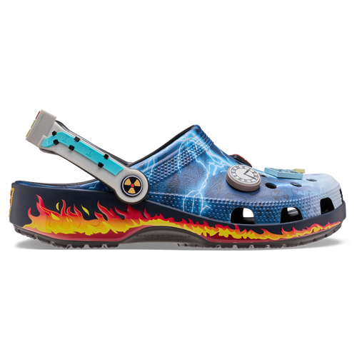 Men's Crocs Back to The Future Classic Clogs - Size 09.0 - Blue/Multi