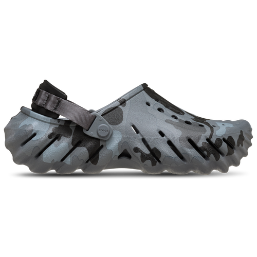 MENS - Crocs Echo Clogs Camo - Black