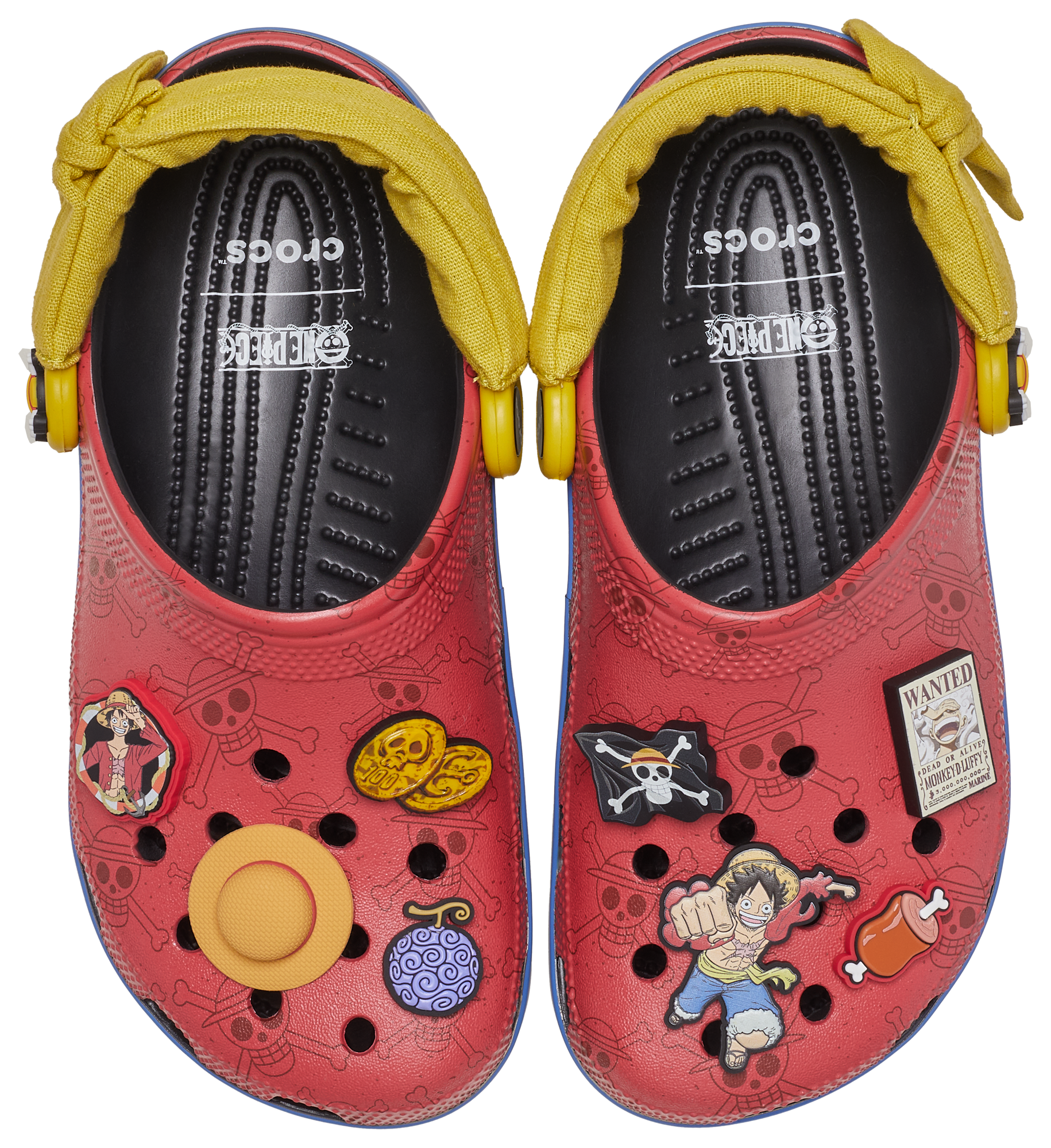 ONE PIECE × CROCS Crocs ONE PIECE Luffy Classic Clogs - Men's | Foot Locker