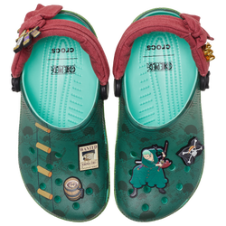 Men's - Crocs ONE PIECE Zoro Classic Clogs - Black/Green