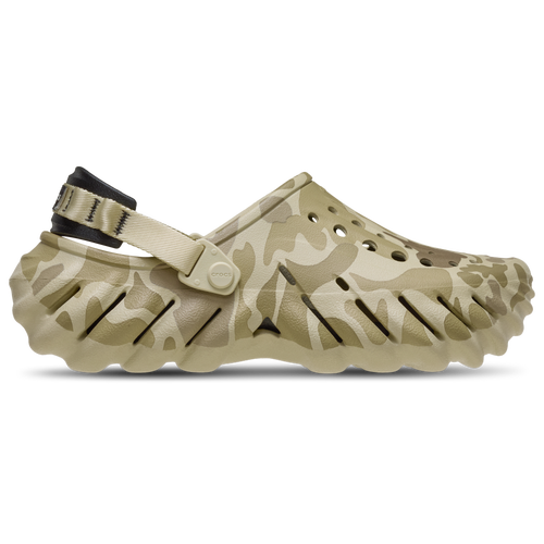  - Crocs Echo Clogs Camo - Tan/Grey