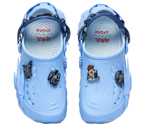 Crocs Classic Yugioh Blue Eyes Dragon Clogs