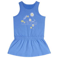 Girls' Toddler - adidas Dress - Blue/White