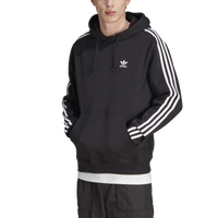 Adidas jumper black store with white stripes