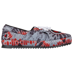 Men's - Champion University Slippers - Black/Red/Multi