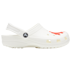 Men's - Crocs Classic Clog  - White/Red
