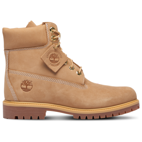  - Timberland 6 Inch Premium Waterproof Boots - Beige