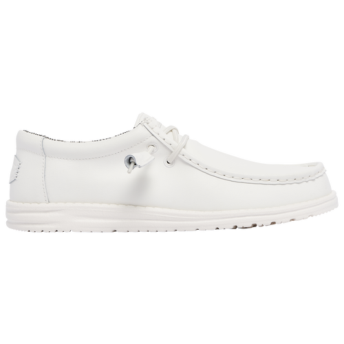 Heydude Mens  Wally Mono In White/white