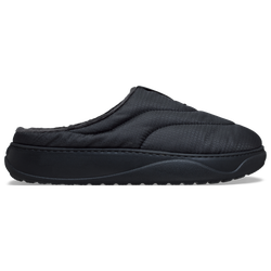 Men's - Crocs Tent Moc  - Black/Black