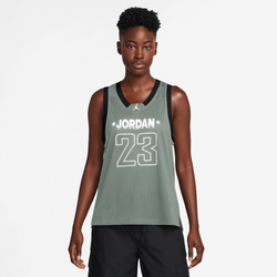 Women's - Jordan Split Jersey 23 Tank Top 2 - Jade Smoke/White