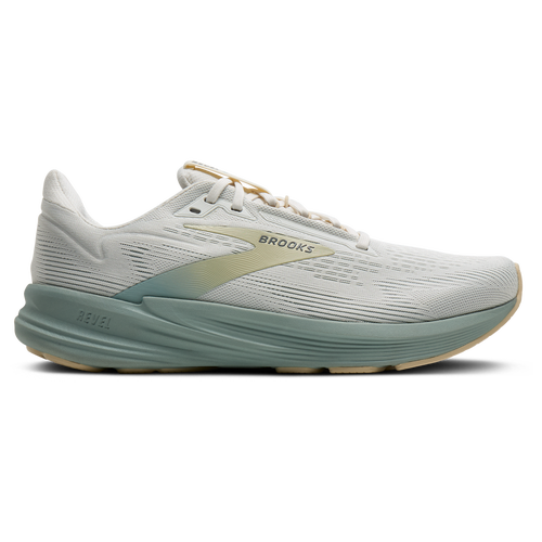 MENS - Brooks Revel 8 - Gray Mist/Coconut Sand