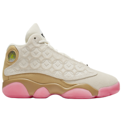 Boys' Preschool - Jordan Retro 13  - Pale Ivory/Digital Pink/Black
