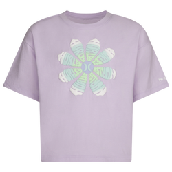 Girls' Grade School - Hurley Daisy T-Shirt  - Purple/Multi