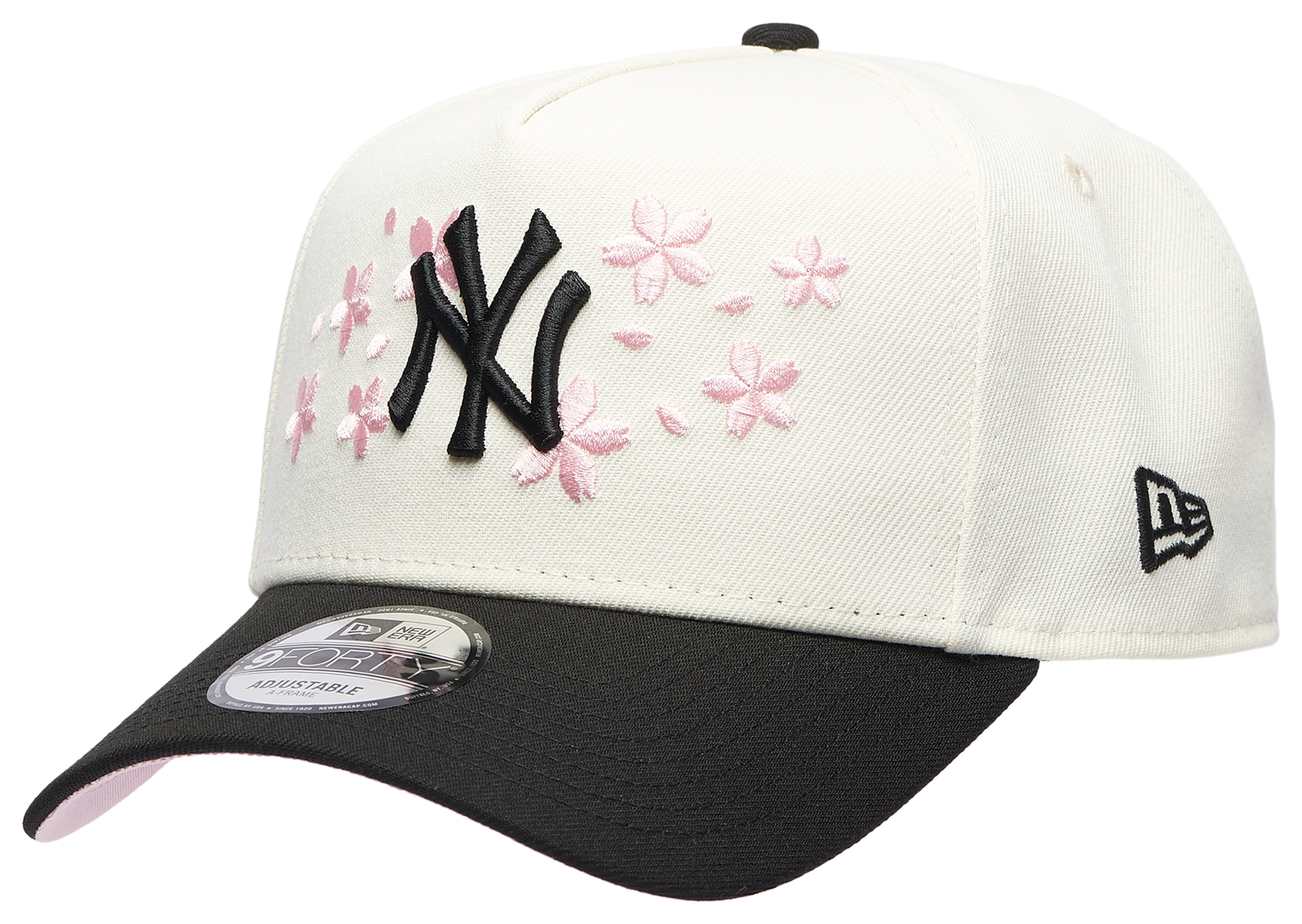New Era Yankees 940 A Frame Cherry Blossom Cap  - Adult