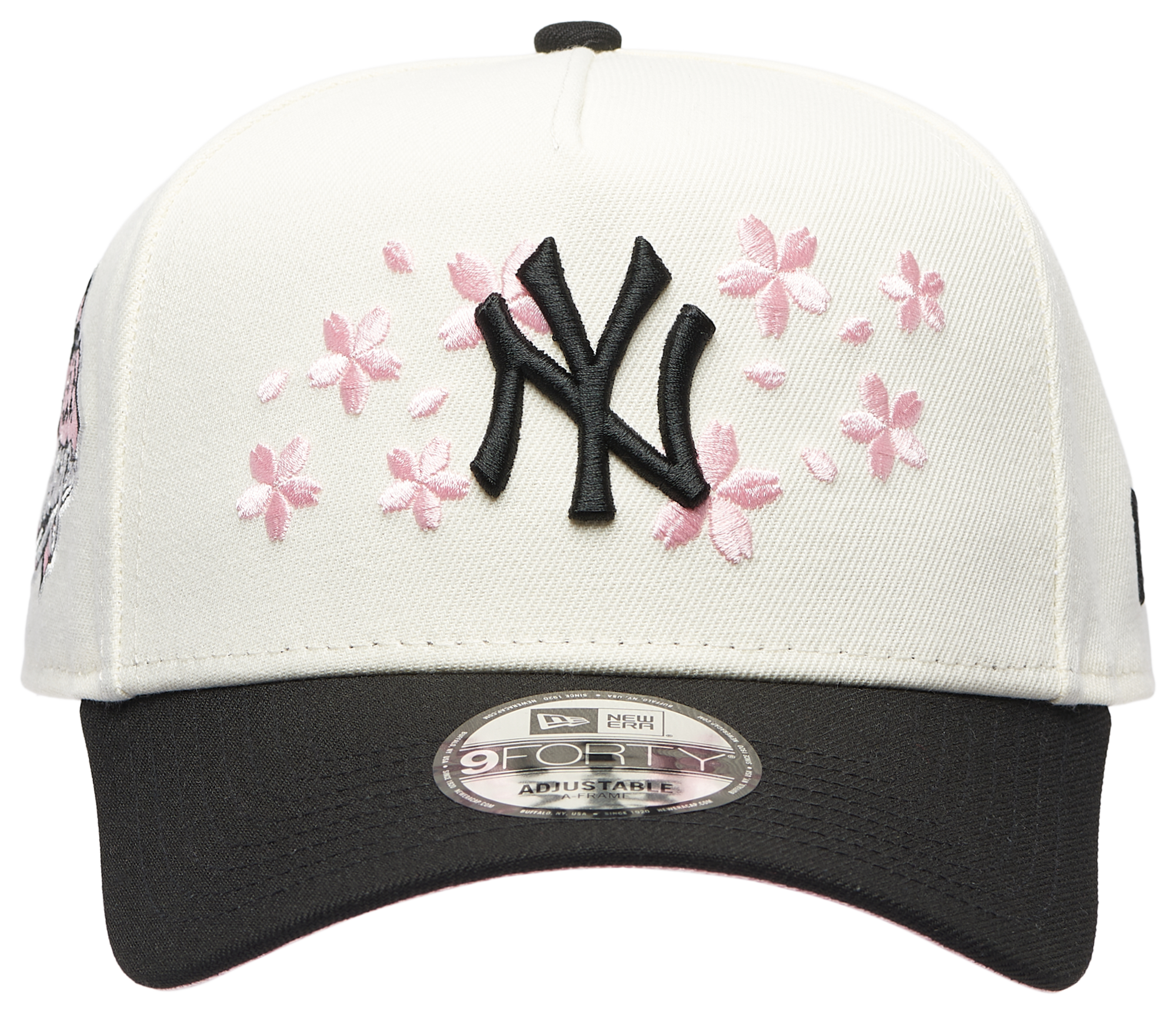 New Era Yankees 940 A Frame Cherry Blossom Cap  - Adult