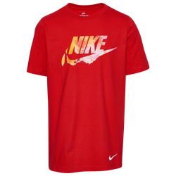 Boys' Grade School - Nike HBR Water T-Shirt - Red/White
