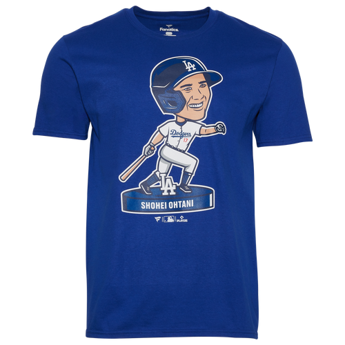 

Fanatics Mens Los Angeles Dodgers Fanatics Dodgers Bobble Head Ohtani T-Shirt - Mens Blue/White Size XXL
