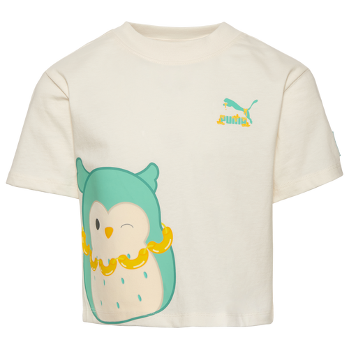 

Girls Preschool PUMA PUMA X Squishmallows Jersey Fashion T-Shirt - Girls' Preschool Teal/White Size 4