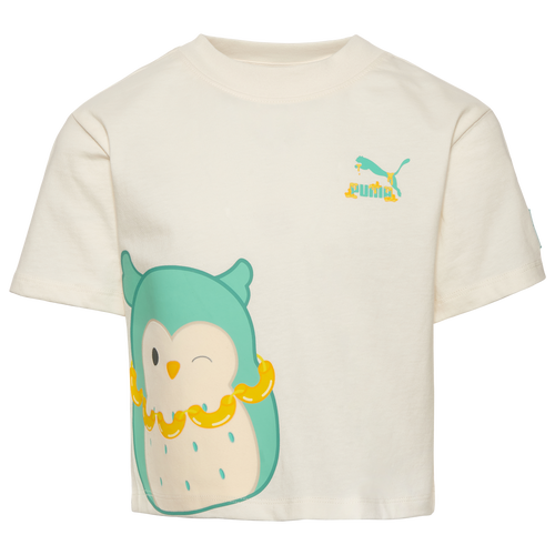 

PUMA Girls PUMA X Squishmallows Jersey Fashion T-Shirt - Girls' Preschool Teal/White Size 6X