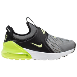 Boys' Preschool - Nike Air Max 270 Extreme - Smoke Grey/Barely Volt/Black
