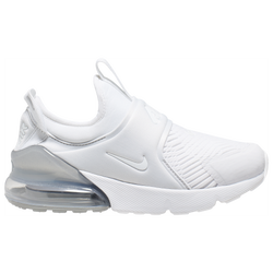 Boys' Preschool - Nike Air Max 270 Extreme - White/White/Metallic Silver