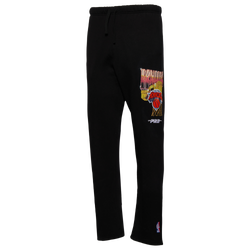 Men's - Pro Standard Knicks Gold Hoops Straight Leg Sweatpants - Black/Multi