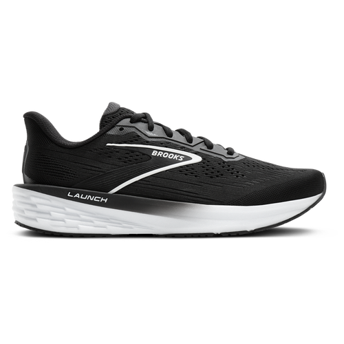 Brooks Launch 12 - Brooks Black/White Grey