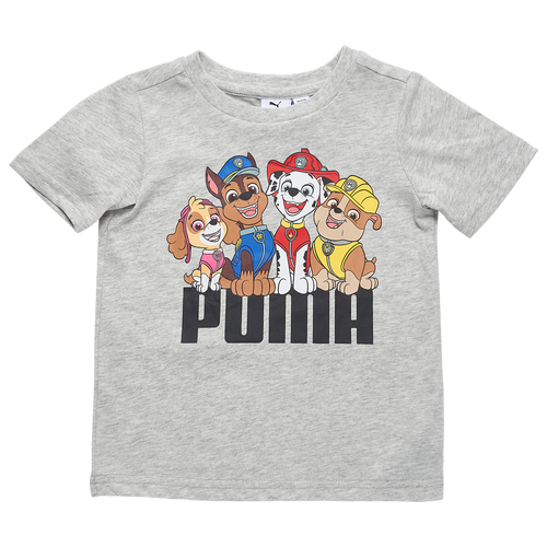 

Boys PUMA PUMA Paw Patrol T-Shirt - Boys' Toddler Gray/Multi Size 4T