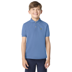 Boys' Grade School - Lacoste Pique Polo - Turquin/Blue