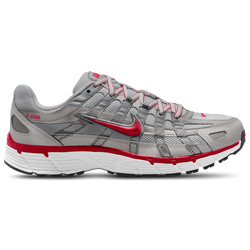 Men's - Nike P-6000  - Metallic Silver/Gym Red/Black