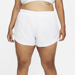 Women's - Nike Plus Size Tempo Shorts - White