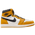 Jordan Retro 1 High OG  - Men's Yellow Ochre/Black/Sail