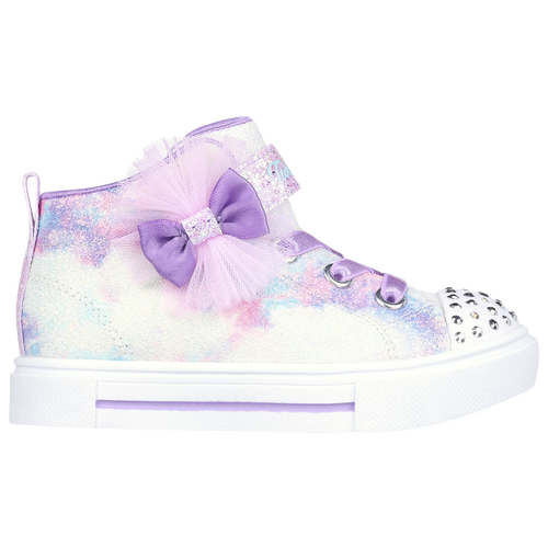 

Girls Skechers Skechers Ombre Dazzle - Girls' Toddler Shoe Purple/White Size 06.0