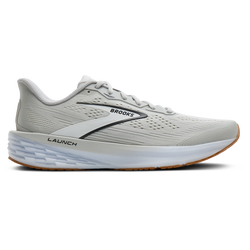 Men's - Brooks Launch 12 - Oyster/White/Phantom