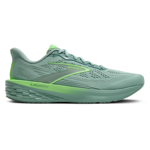 Brooks Launch 12 - Brooks Gray Mist/Green