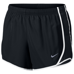 Girls' Grade School - Nike Tempo Shorts - Black/White/Reflective