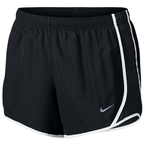 Nike Kids' Girls  Tempo Shorts In Black/white/reflective