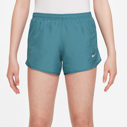 Nike Kids' Girls Tempo Shorts In Mineral Teal/white