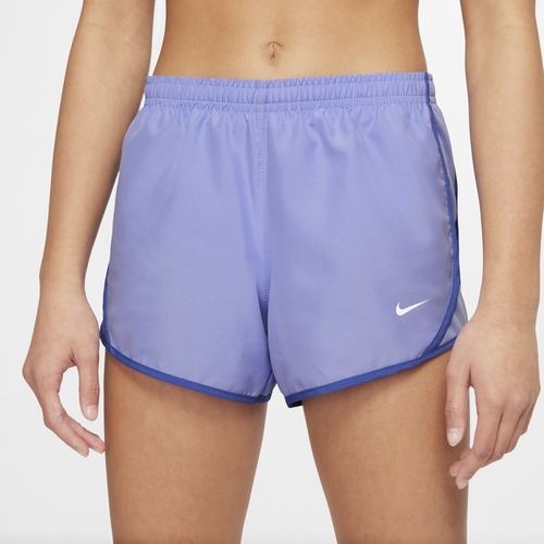 

Girls Nike Nike DF Tempo Shorts - Girls' Grade School Light Thistle/White Size M