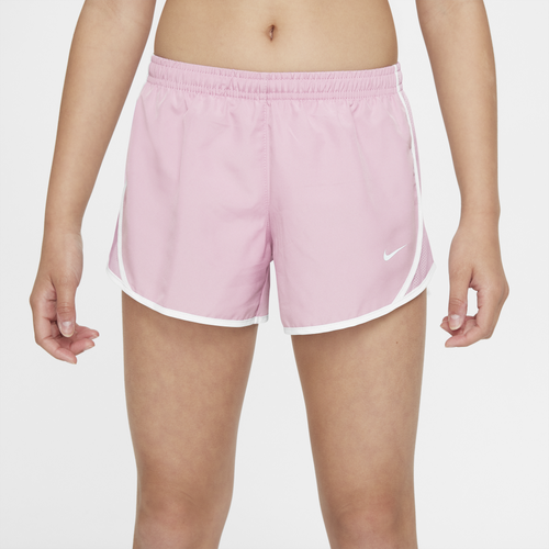 

Nike Girls Nike DF Tempo Shorts - Girls' Grade School White/Pink Foam Size L