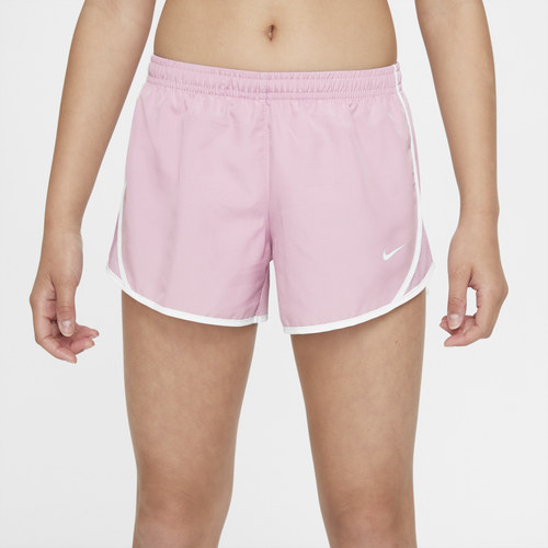 

Girls Nike Nike DF Tempo Shorts - Girls' Grade School White/Pink Foam Size L