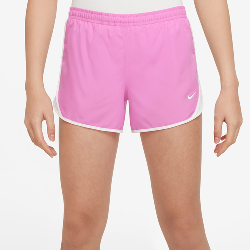 

Nike Girls Nike Tempo Shorts - Girls' Grade School Playful Pink/White/White Size M