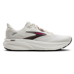 Women's - Brooks Ghost 18 - Coconut/Fuchsia