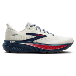 Women's - Brooks Ghost 18 - Red/Blue/Coconut