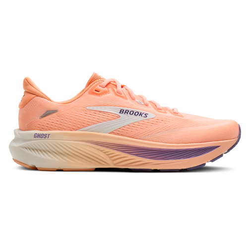 WOMENS - Brooks Ghost 18 - Peach/Coconut Grape