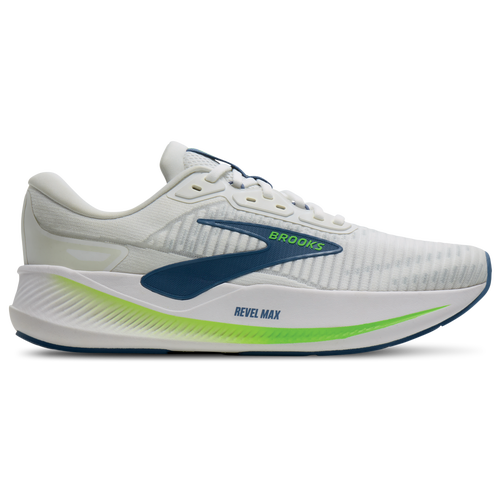 Brooks Revel Max - Brooks Moonlight/Green Gecko White
