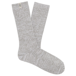 Women's - UGG Rib Knit Slouchy Crew Socks - Blue/Blue