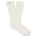 UGG Rib Knit Slouchy Crew Socks - Ugg White
