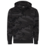 CSG Fleece Pullover Hoodie - Men's Black Camo/Gray